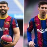 Aguero and Messi - Barcelona's new-look attack in Argentina colours